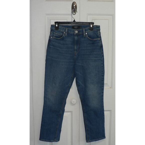 Hudson Women's Holly High Waist Straight Ankle Skinny Blue Jeans Sz 29 MSRP $215 - Picture 5 of 7